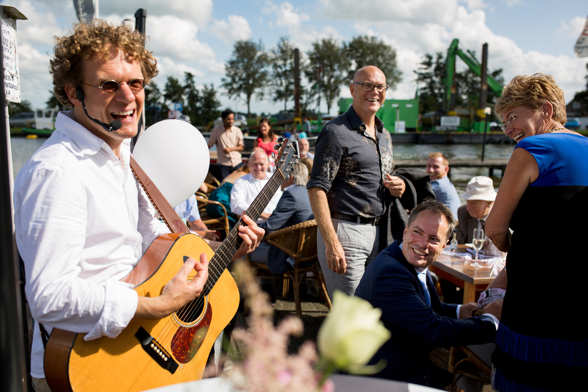 Zanger/gitarist Dick Raat